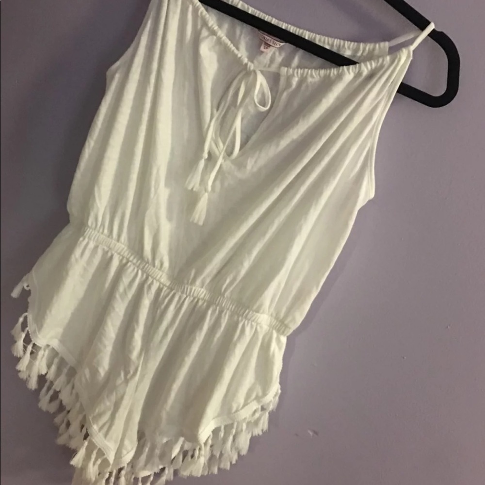 Victoria's Secret White Swim Coverup